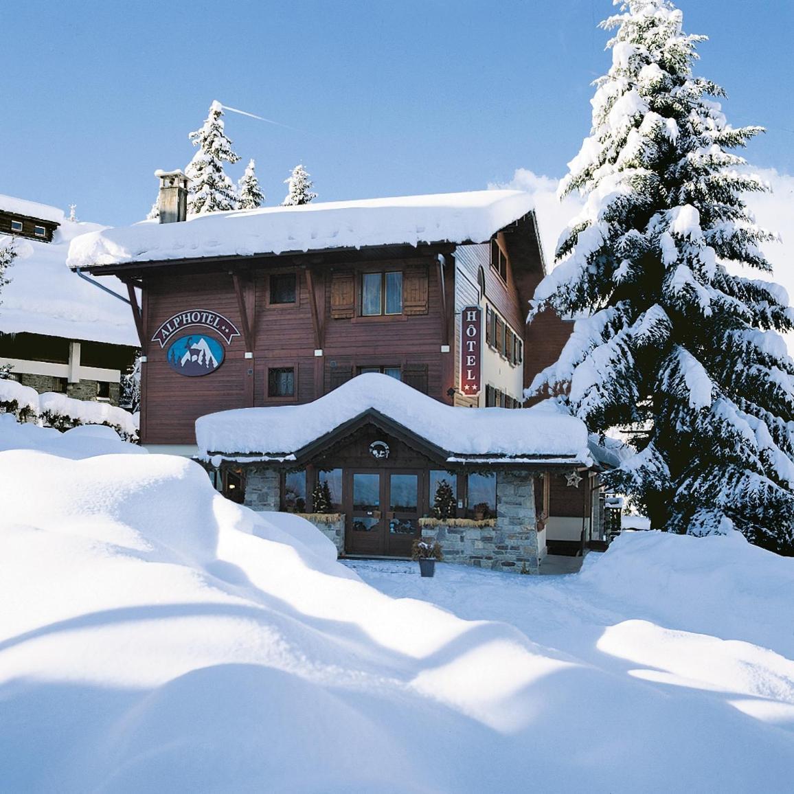 Alp-Hotel Megève Exterior foto